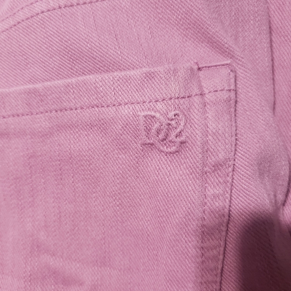 DG2 Diane Gillman pink stretch jeans size PM - Picture 3 of 7